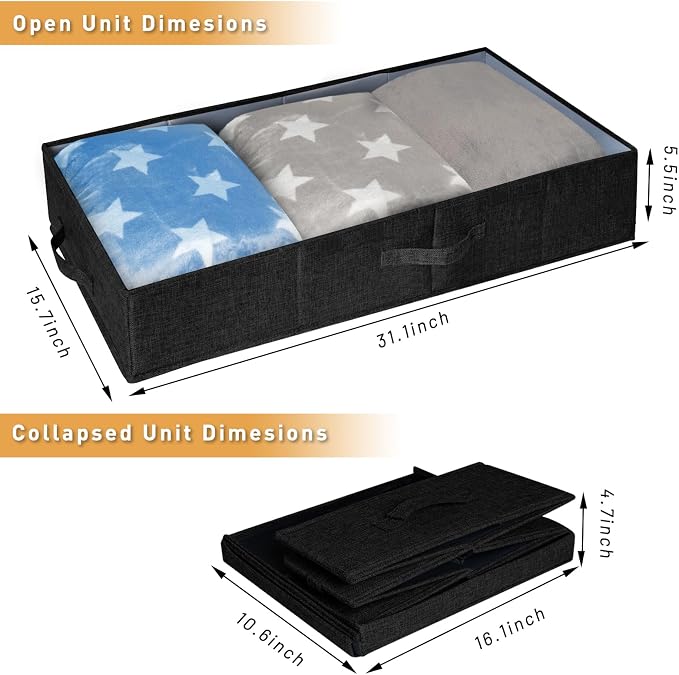 punemi 6 in Tall Under Bed Storage Containers - Image 5