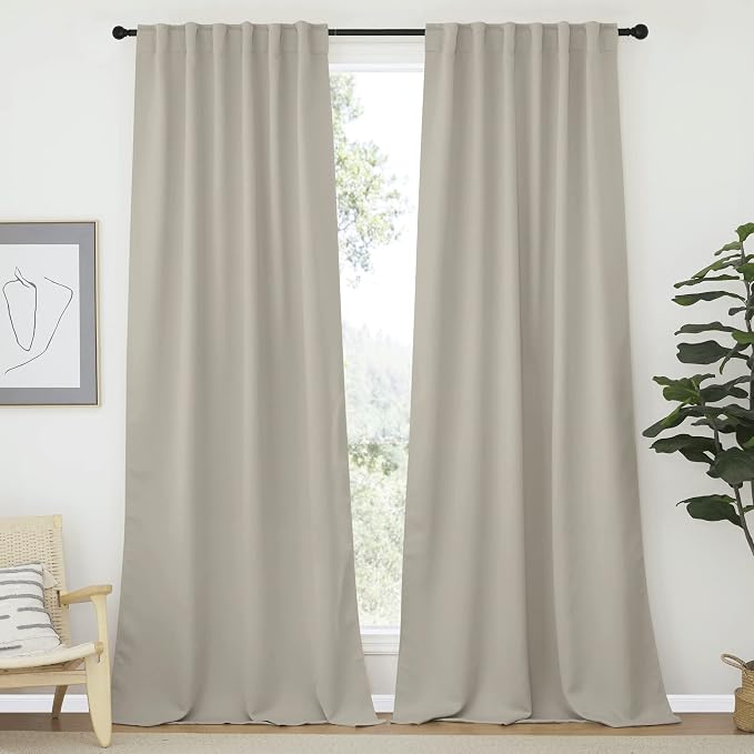 NICETOWN Bedroom Blackout Curtain Panels by NICETOWN