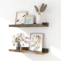 Brown Floating Shelves for Wall Decor, 14 in Shelf by Unknown