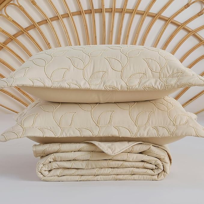 EVENHUG Quilt Queen Size Bedding Set - Image 8