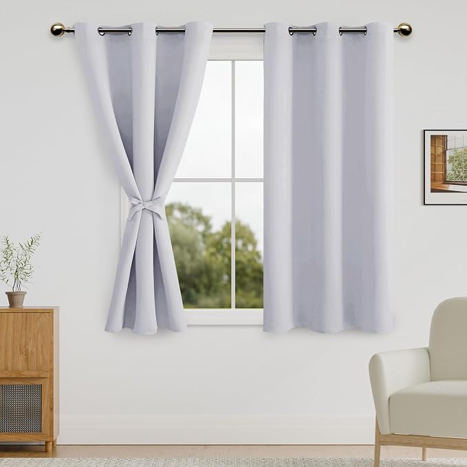 DWCN White Curtains for Bedroom - Image 2