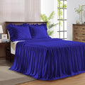 Ruffle Skirt Bedspread Set by Uozzi+Bedding