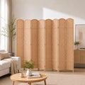 8 Panel Woven Room Divider, Natural | by Jostyle