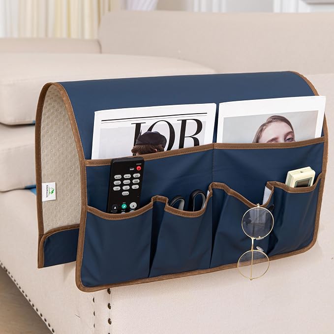 HAOMAIJIA Sofa Armrest Organizer, Remote Control Holder by HAOMAIJIA