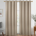 Diraysid Khaki Grommet Blackout Curtains by Diraysid%2C+refresh+your+life