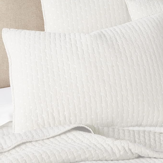 Levtex Home Cross Stitch Reversible Full Bedspread Set - Image 6