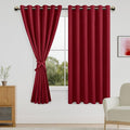 DWCN Blackout Curtains with Tiebacks by DWCN