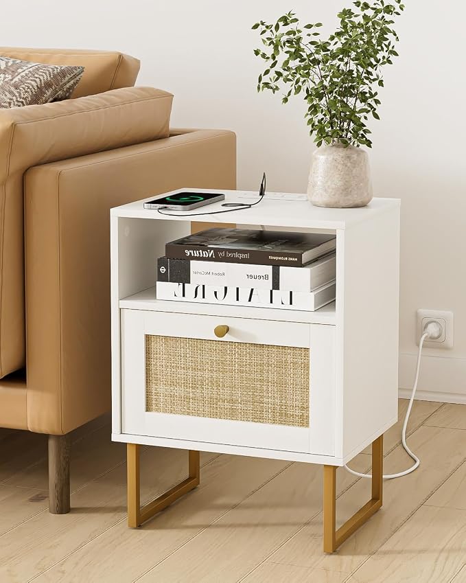 Masupu Extra Large Rattan Nightstand - Image 4