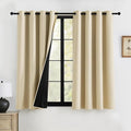 RYB HOME 100% Blackout Curtains 63 inches Length, Thermal Insulated | Total by RYBHOME