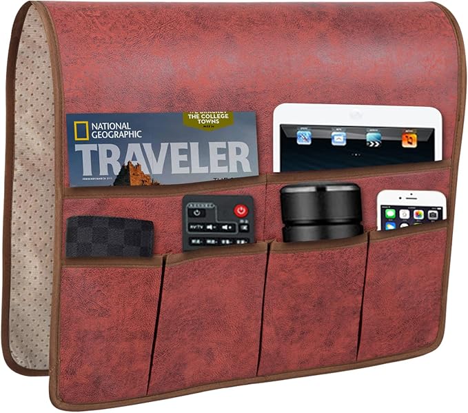 HAOMAIJIA Sofa Armrest Organizer, Remote Control Holder by HAOMAIJIA