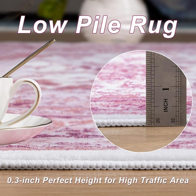 Macgace Washable Vintage Area Rug - Image 7