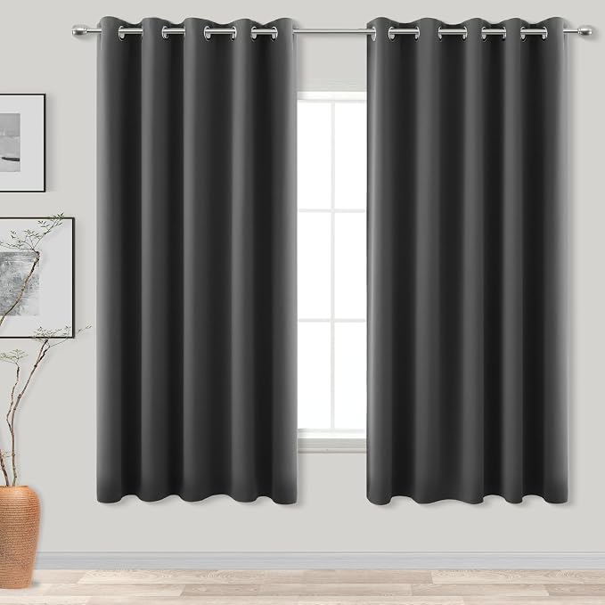 KOUFALL Blackout Curtains for Living Room 63 Inch Length, Extra Wide 72 Inches by KOUFALL