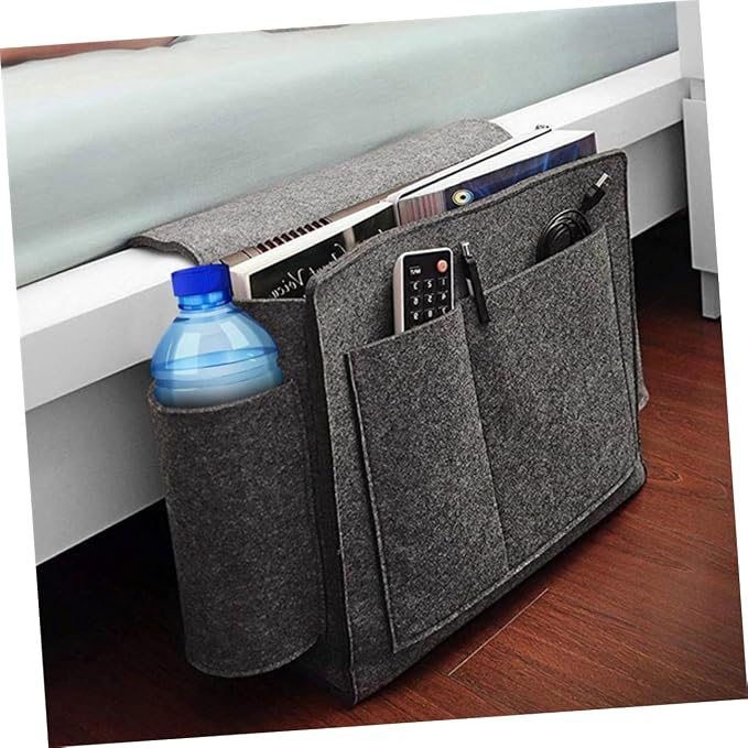 ABOOFAN Felt Bedside Organizer Bag Storage Pouch - Image 4