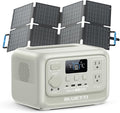BLUETTI Elite 30 V2 Solar Generator with 60W Solar Panel (Ships Separately), 288Wh LiFePO4 Portable Power Station, 600W AC Ports (1500W Power Lifting), UPS, Fast Charge for Camping, Road Trip, Travel