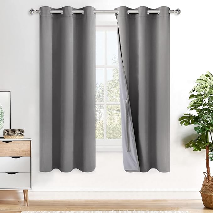XWZO 100% Blackout Curtains by XWZO