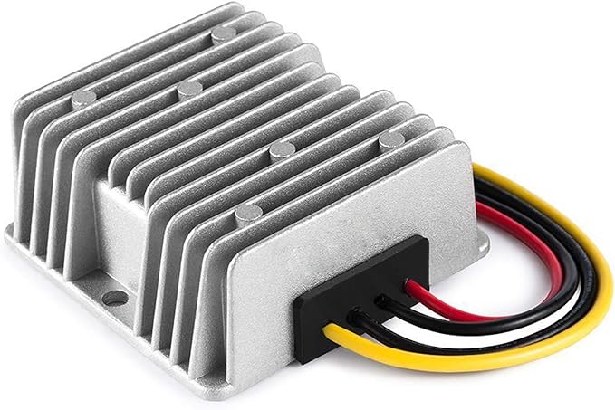 MGGi Voltage Buck Converter Regulator DC 24V to DC 12V 20A 240W Waterproof Power Transformer, Voltage Reducer, High-Power Power Supply Module Buck Transformer, for Golf Cart, Forklifts, Car