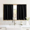 RYB HOME RV Curtains for Camper Windows, Mini Small Blackout Curtain Tiers | by RYBHOME