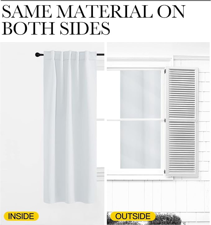 NICETOWN Living Room Darkening Curtain Panels - Image 6