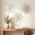 ZEXUIRU 3 Set Silver Starburst Wall Art by ZEXUIRU