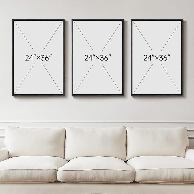 Large 3D Textured Framed Black and White Abstract Wall Art - Image 4