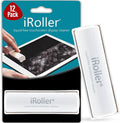 Screen Cleaner by iRoller - Pack of 12 - No Need for Spray or Wipes, Liquid Free - Reusable & Washable -Portable iPad Screen Cleaner for Touchscreen- Ideal for Smartphone, MacBook, Monitor - 3.5"