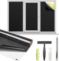 Kromapolis Blackout Film, Total Privacy & Room Darkening, 35.4'' x 78.7'' | by Kromapolis