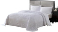 Beatrice Home Fashions Wedding Ring Full Cotton Chenille Bedspread, cozy plush by BeatriceHomeFashions