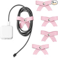 5 Pack Cord Organizer, Bow Cord Keeper, Cable Organizer USB Holder, Leather by SenseAGE