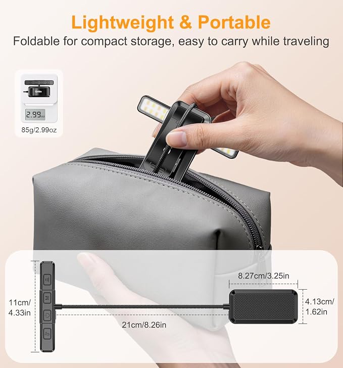 Gritin 2026 Gen 2 Book Light for Reading- 32 Eye Caring Full Spectrum LED | 5 - Image 9