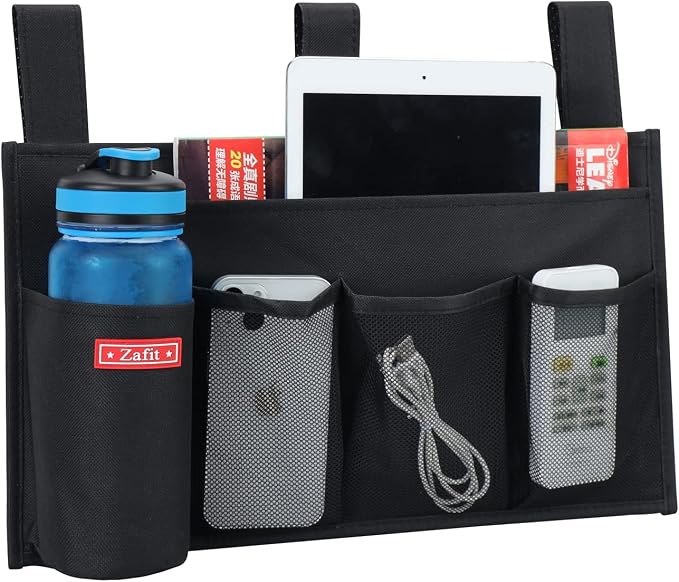 Zafit Hanging Bedside Caddy, Bedside Storage Organizer - Image 2