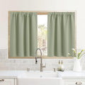 RYB HOME RV Curtains for Camper Windows, Mini Small Blackout Curtain Tiers | by RYBHOME