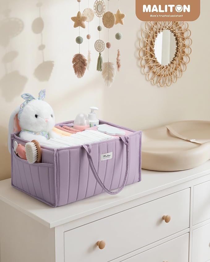 Maliton Baby Diaper Caddy Organizer - Image 8