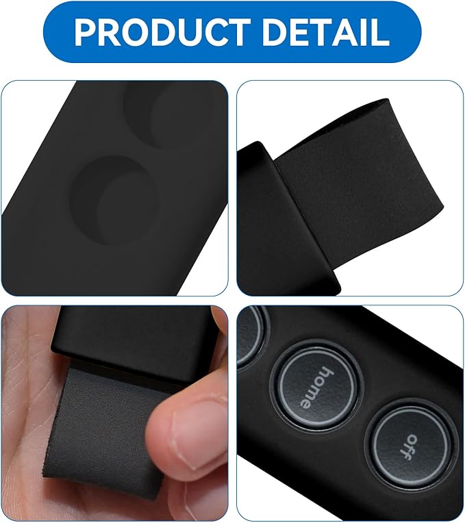 Protective Silicone Sleeve for SimpliSafe KeyFob - Arm and Disarm Remotely, Flexible Case for SimpliSafe Home Security System KeyFob - Latest Gen (Black)