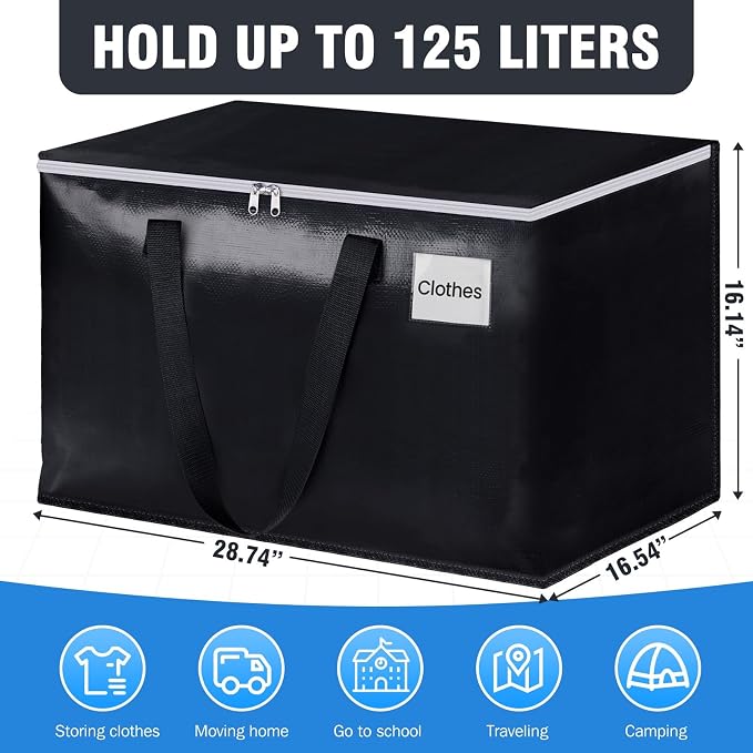 Heavy Duty Moving Bags, Extra Large Storage Bags, - Image 2