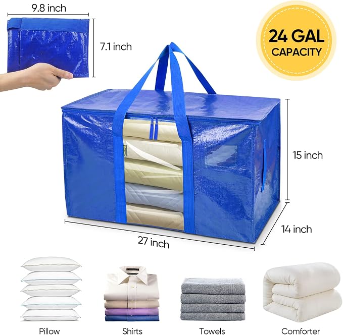 BALEINE 8-Pack Oversized Moving Bags - Image 2
