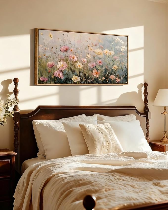 InSimSea Extra Large Framed Vintage Wall Art, Living Room Country Farmhouse - Image 2