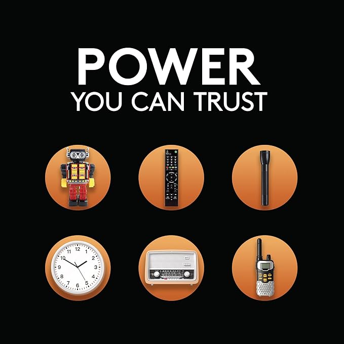 Duracell Coppertop C Batteries, 10 Count (Pack of 1), C Battery with Long-lasting Power, All-Purpose Alkaline Battery for Household and Office Devices