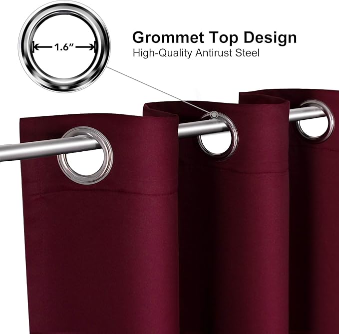 ChrisDowa Blackout Curtains Door Curtain - Image 2