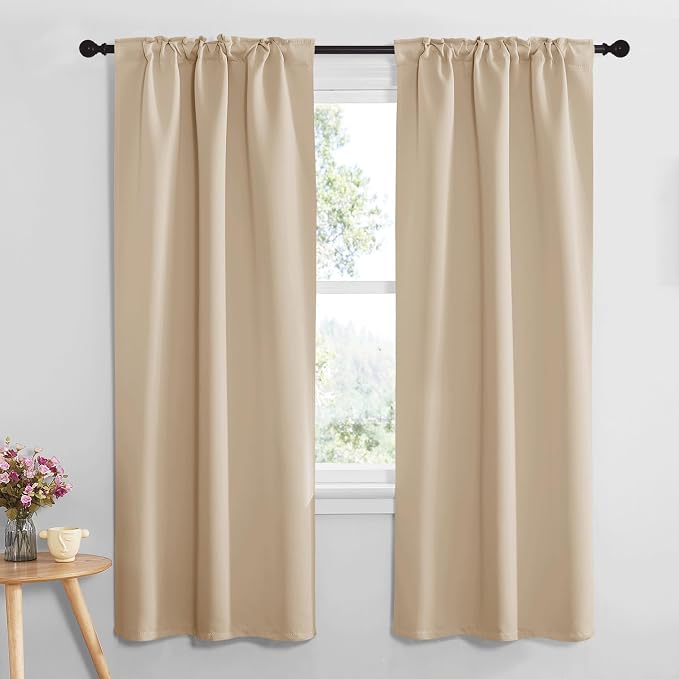 NICETOWN Window Treatment Room Darkening Curtains - Image 2