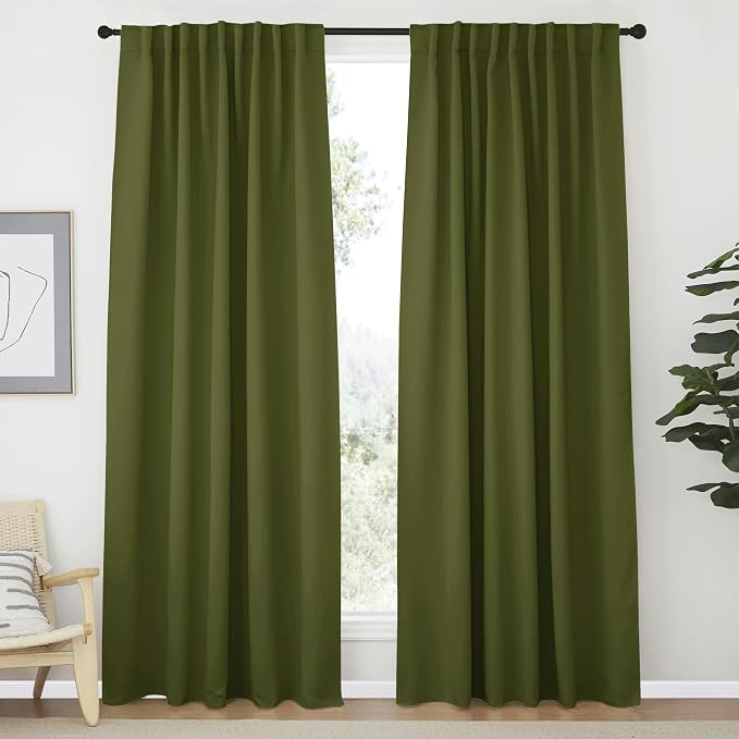 NICETOWN Blackout Curtain Panels Window Draperies by NICETOWN