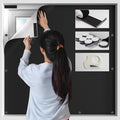 BKSAI 100% Blackout Curtains for Bedroom, Magnetic Portable Blackout Shades for by BKSAI