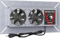 Abestorm Crawlspace Ventilation Fan with Humidistat, Basement Vent Fans with Dehumidistat & Freeze Protection Thermostat, Dual Air Vent Fan for Basement/Kitchen (220 CFM Airflow)