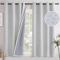 YoungsTex Linen Textured 100% Blackout Curtains by YoungsTex