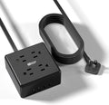 Power Strip, SUPERDANNY 4-Outlet 4-USB Surge Protector, 5 Ft Extension Cord by SUPERDANNY