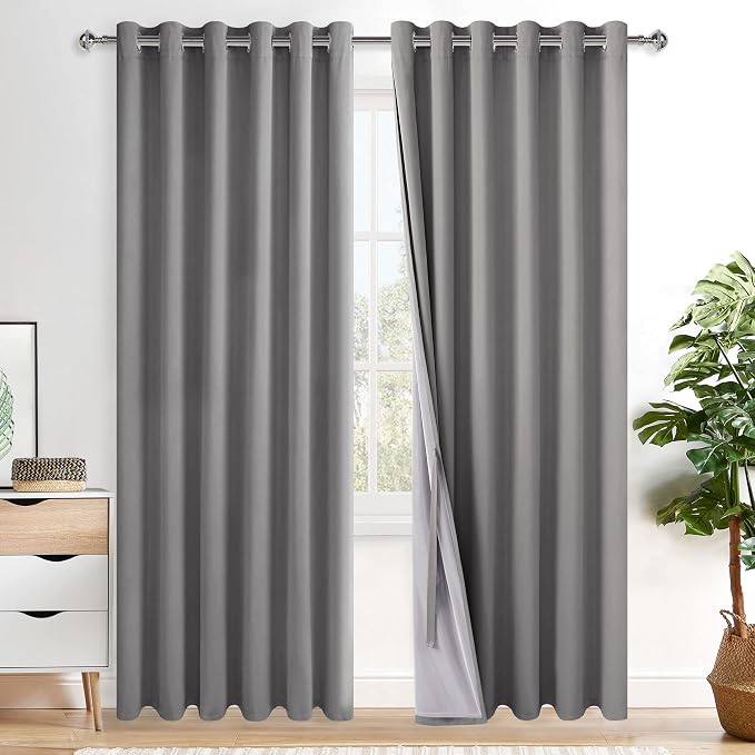 XWZO 100% Blackout Curtains by XWZO