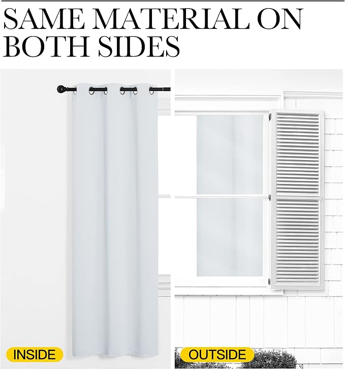 NICETOWN Room Divider Curtain Screen Partition, Vertical Blind - Image 5