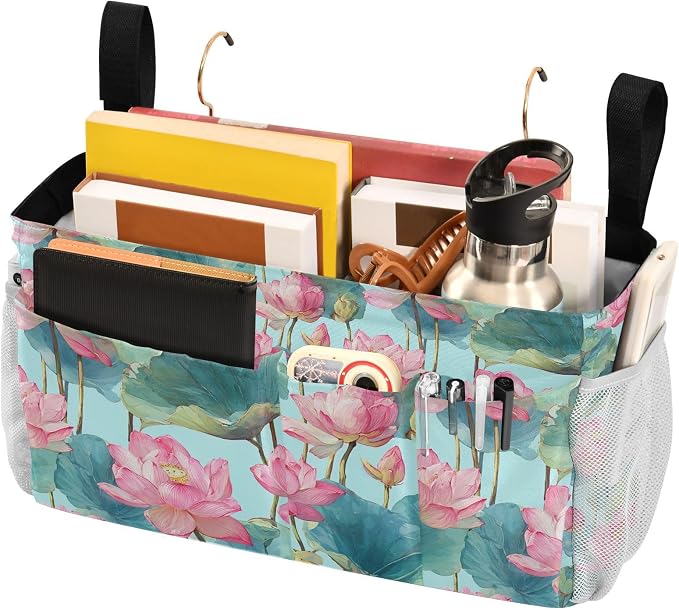 Bedside Caddy Hanging Bunk Bed Caddy Bed Organizer Hanging Pocket - Image 3