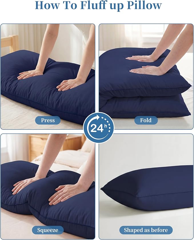 YZ HOME Full Body Pillow Insert -Large Long Bed Pillow - Image 7