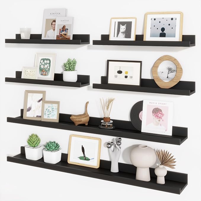 Picture Ledge Shelf, Floating Shelves by Axeman