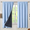 BGment Light Blue 100% Blackout Curtains by BGment